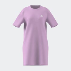 adidas Essentials 3-Stripes Single Jersey Boyfriend Tee Dress