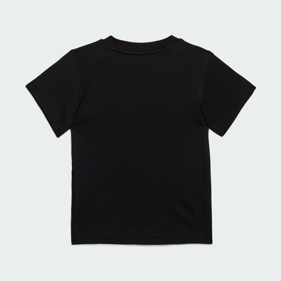 adidas Essentials Organic Cotton Tee and Shorts Set - Image 2