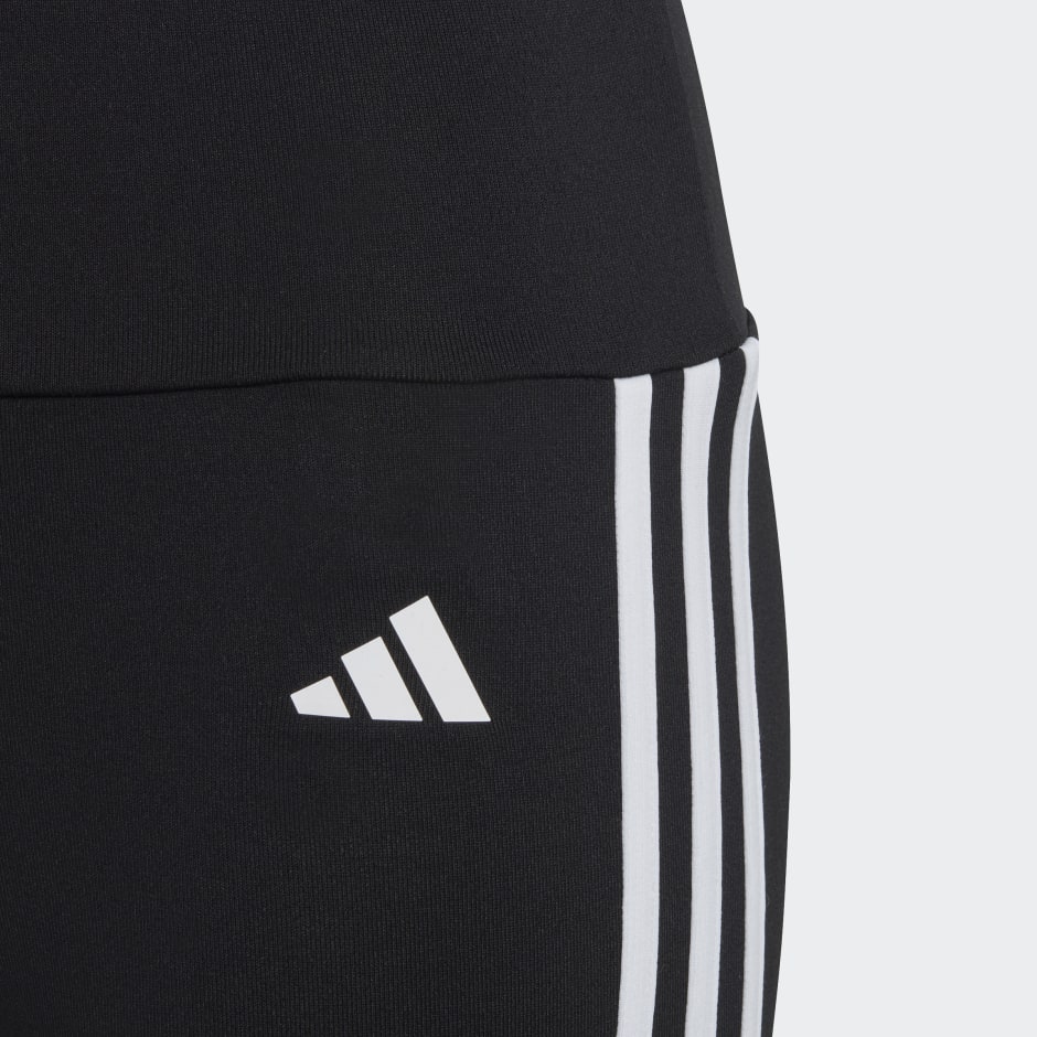 adidas Train Essentials AEROREADY 3-Stripes Training Biker Tights - Image 2