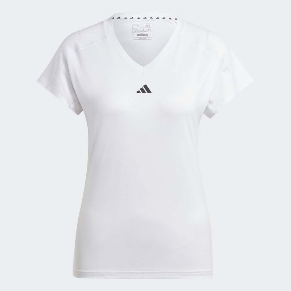 adidas AEROREADY Train Essentials Minimal Branding V-Neck Tee