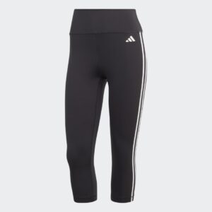 adidas Train Essentials 3-Stripes High-Waisted 3/4 Leggings