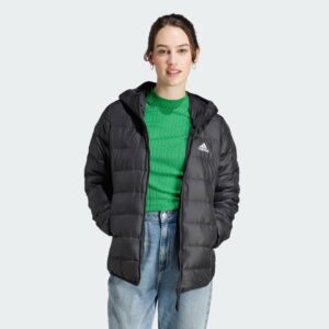 adidas Essentials Light Down Hooded Jacket