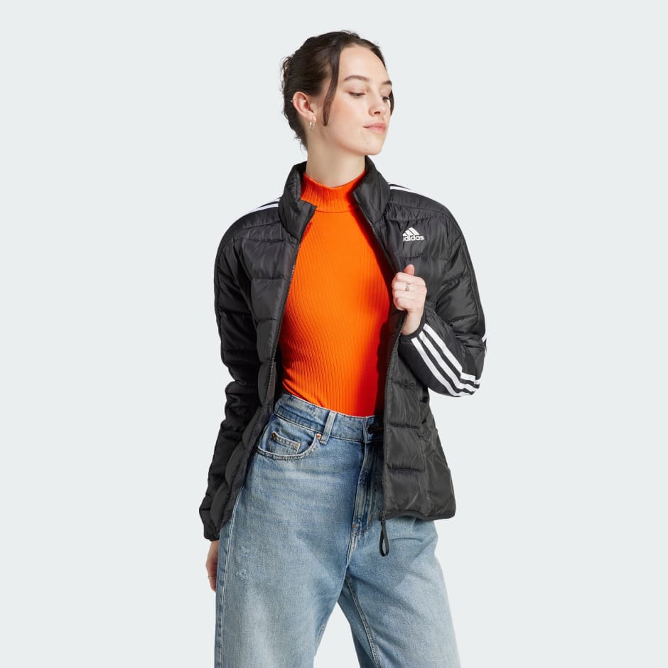 adidas Essentials 3-Stripes Light Down Jacket - Image 2