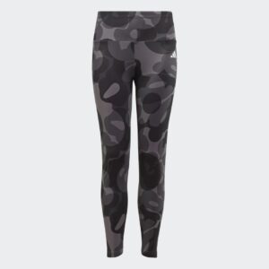 adidas Essentials AEROREADY Seasonal Print High-Waist 7/8 Leggings Kids