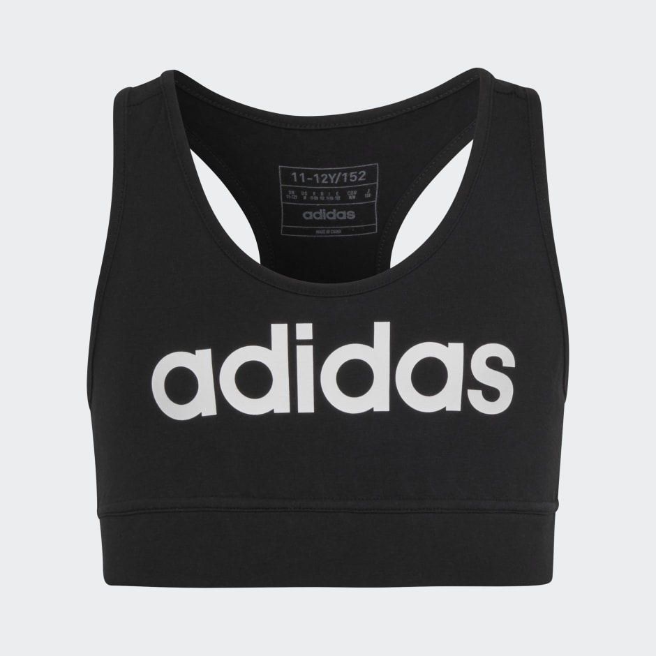 adidas Essentials Linear Logo Cotton Bra Top