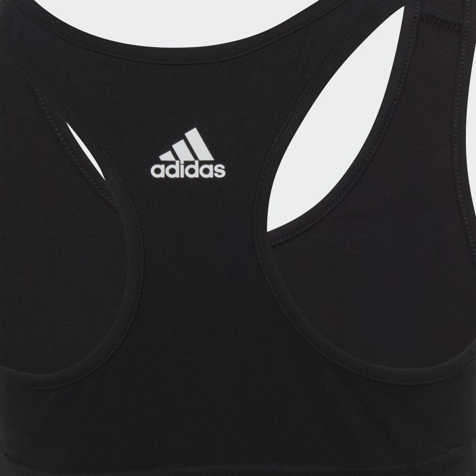 adidas Essentials Linear Logo Cotton Bra Top - Image 2
