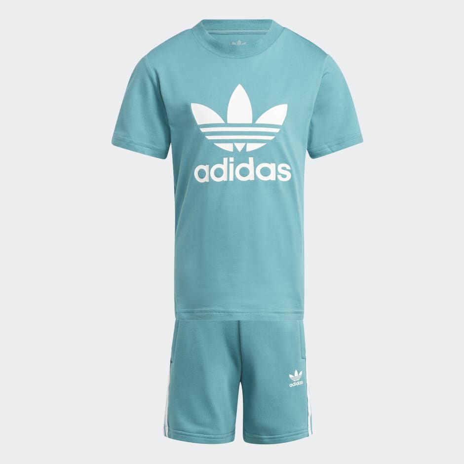 adidas Adicolor Shorts and Tee Set - Image 2