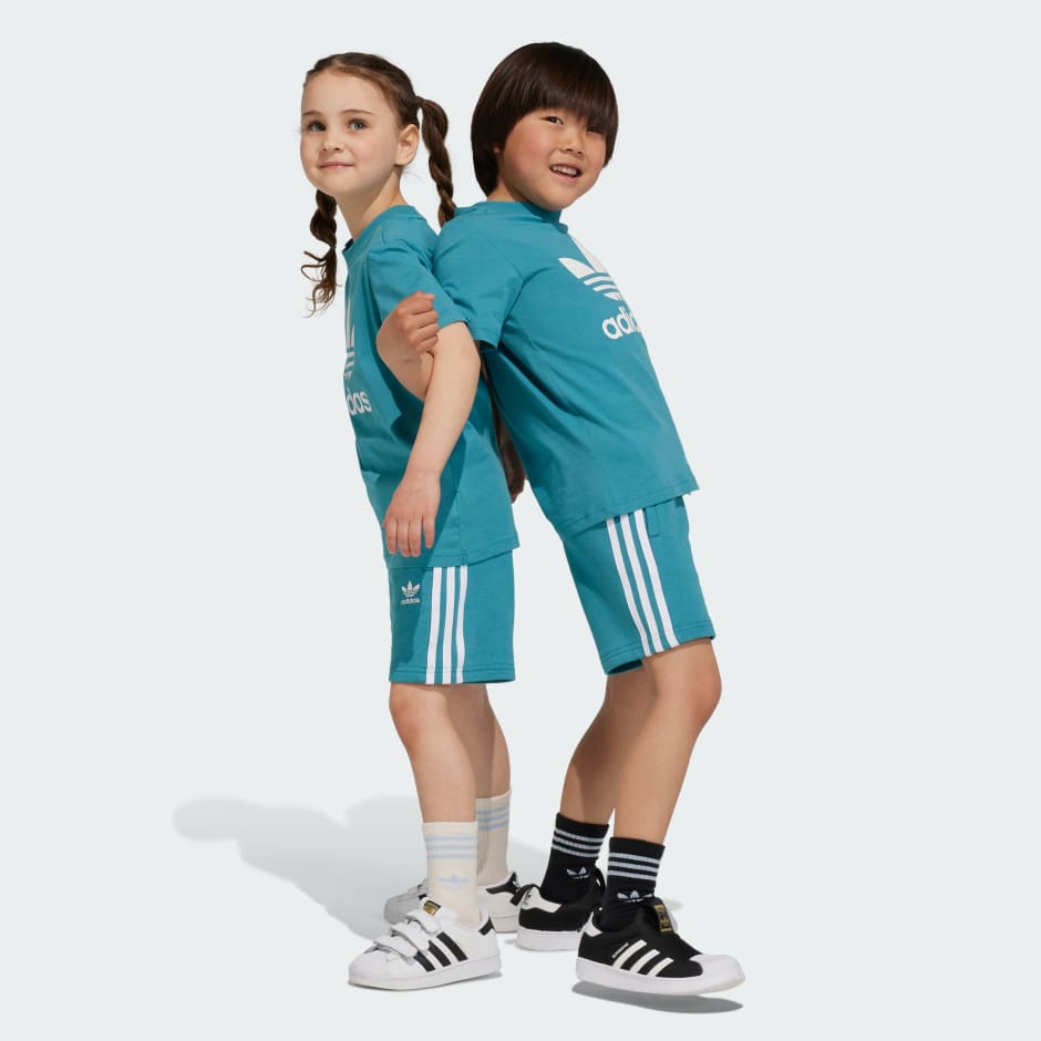 adidas Adicolor Shorts and Tee Set