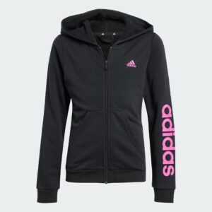 adidas Essentials Linear Logo Full-Zip Hoodie