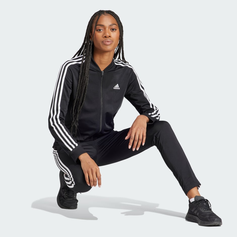 adidas Essentials 3-Stripes Tracksuit - Image 2