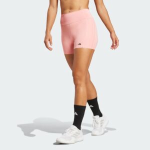 adidas Optime 4-Inch Raw-Cut-Hem Leggings
