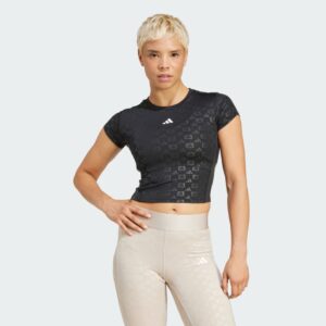 adidas Hyperglam Training Emboss Tee