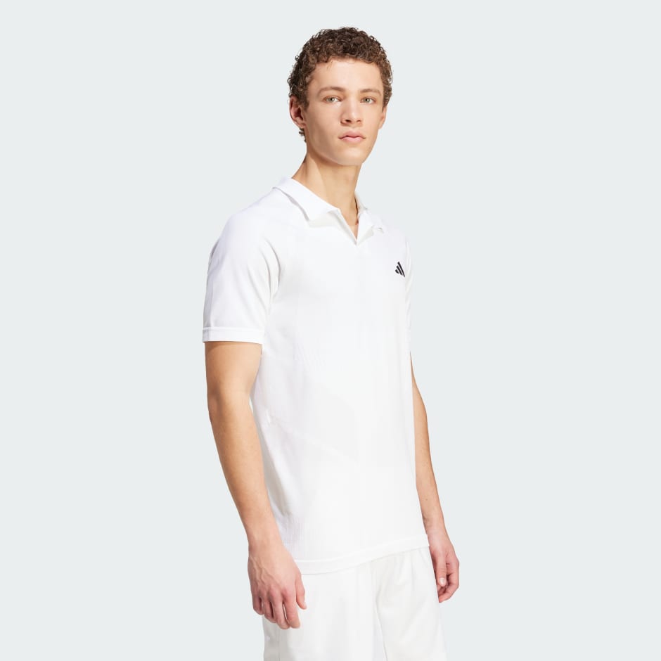 adidas Tennis Pro Seamless AEROREADY FreeLift Polo Shirt - Image 2