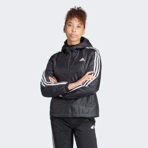 adidas Essentials 3-Stripes Insulated Hooded Jacket