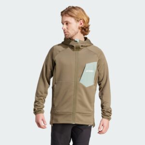 adidas Terrex Xperior Medium Fleece Hooded Jacket