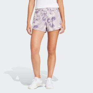 adidas Pacer Essentials AOP Flower Tie-Dye Knit Shorts