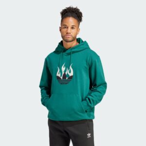 adidas Flames Logo Hoodie