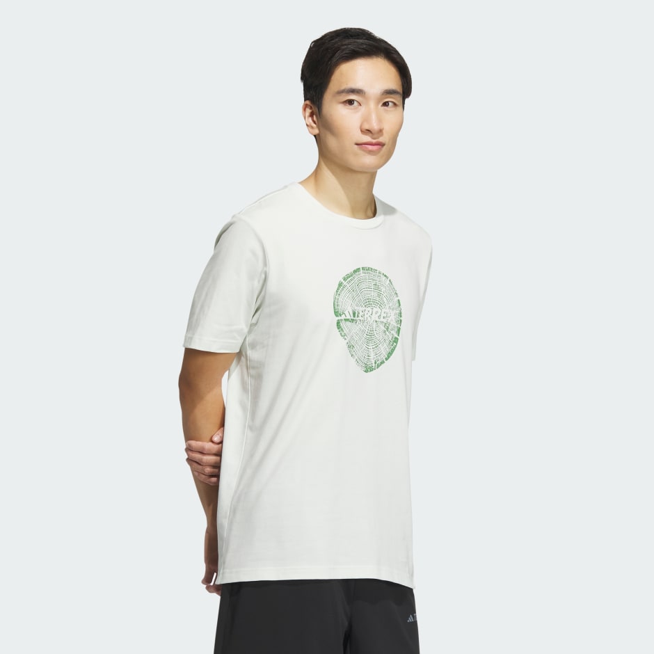 adidas Big Logo Short Sleeve Polygiene 180 GSM Tee - Image 2