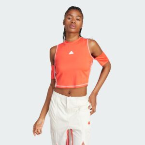 adidas Express All-Gender Cropped T-Shirt