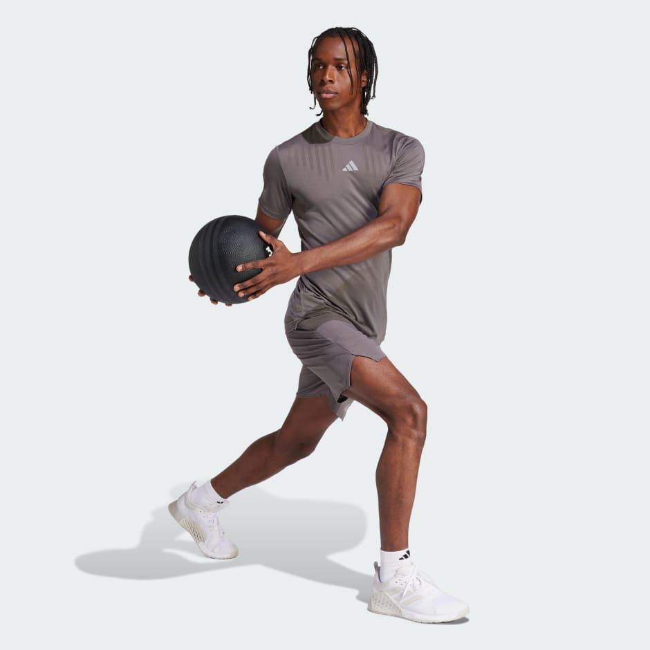 adidas HIIT Airchill Workout Tee - Image 2