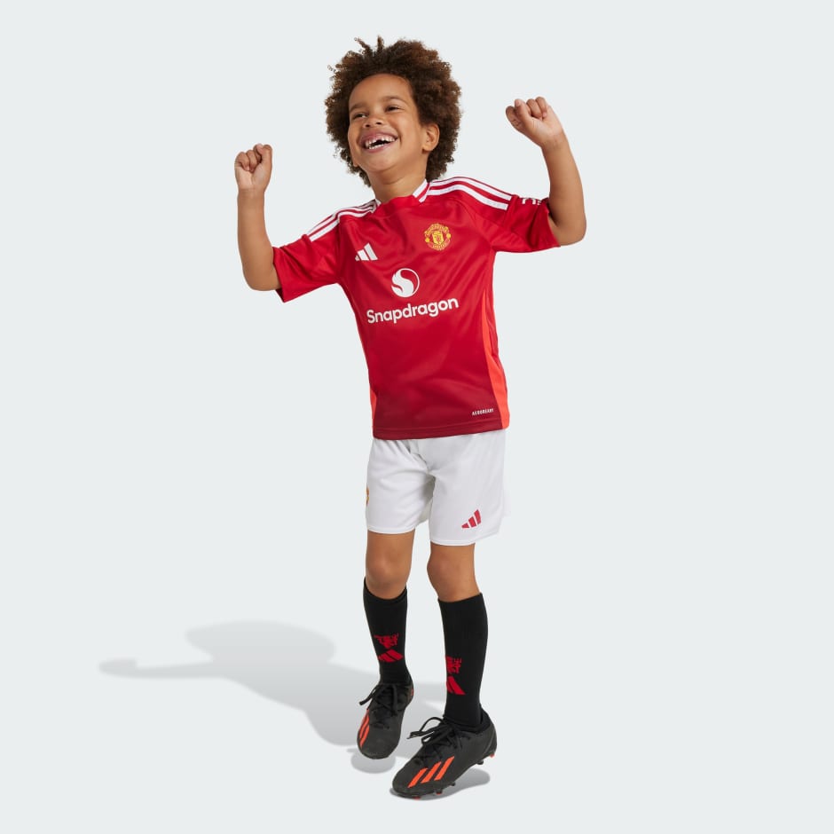 adidas Manchester United 24/25 Home Mini Kit Kids - Image 2