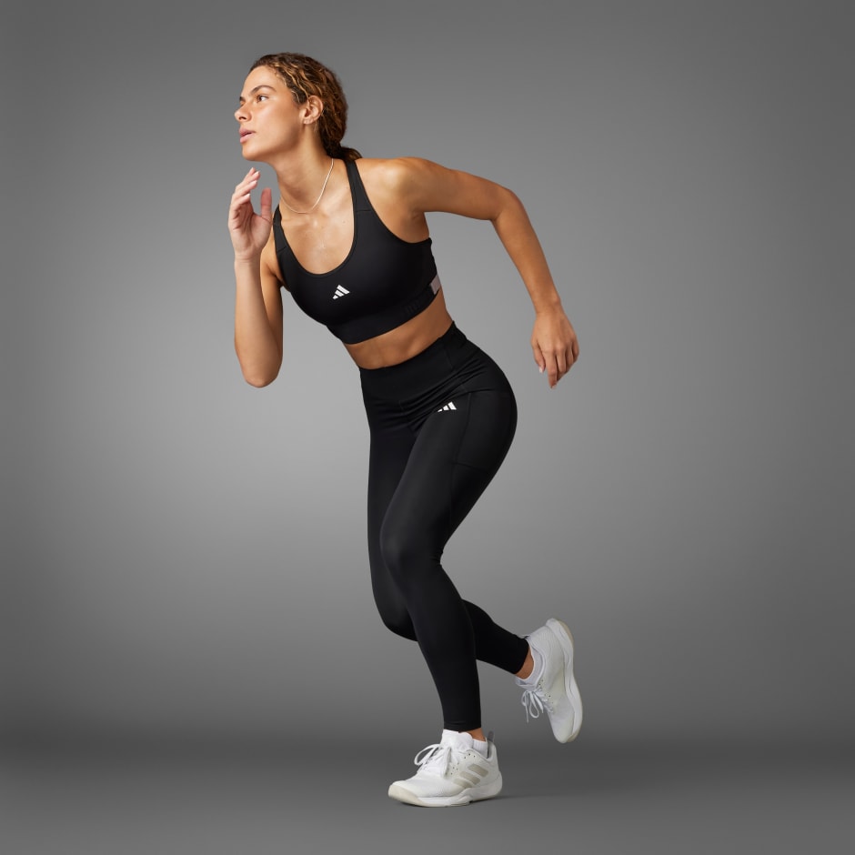 adidas TECHFIT Medium-Support Adjuster Bra - Image 2