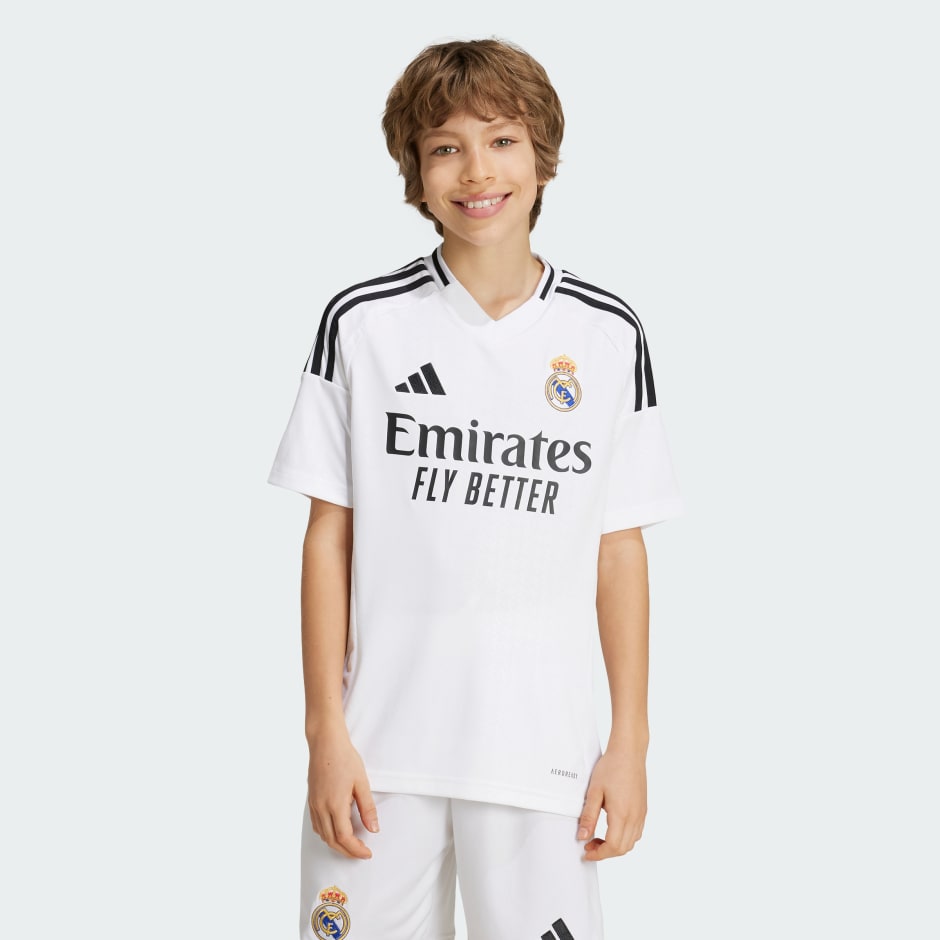 adidas Real Madrid 24/25 Home Jersey Kids