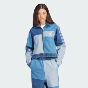 adidas KSENIASCHNAIDER Denim Patchwork Track Top