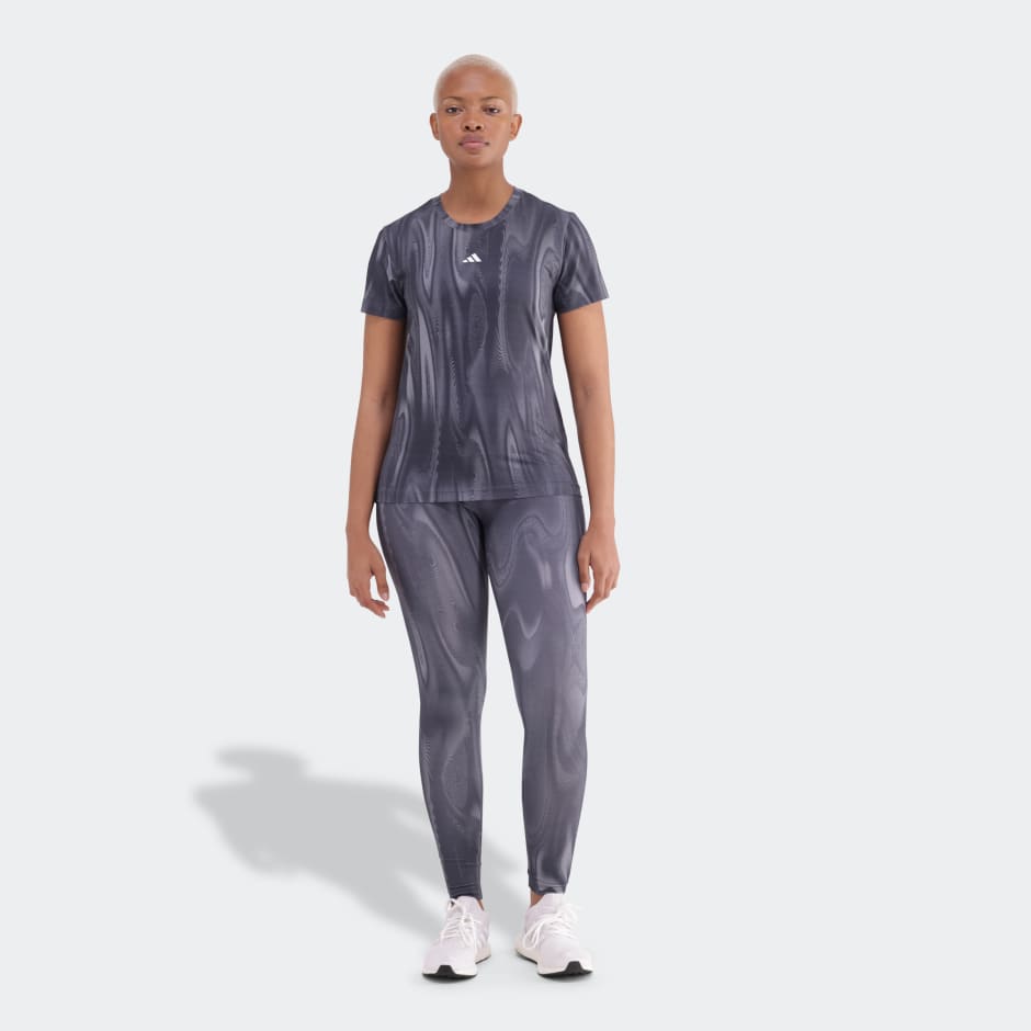 adidas AEROREADY Train Essentials Minimal Branding Crewneck T-Shirt - Image 2
