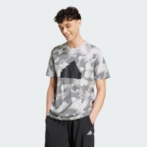 adidas Future Icons Badge of Sport Allover Print Tee