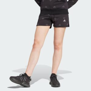 adidas Essentials Monogram Graphic French Terry Shorts
