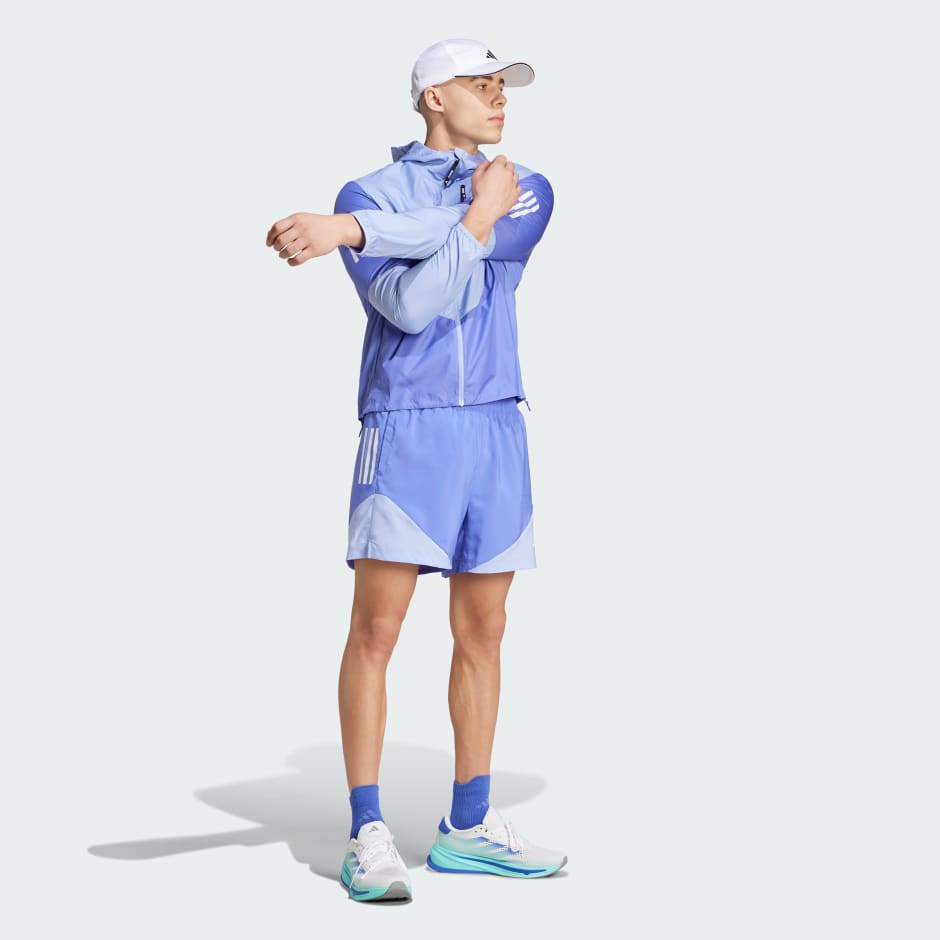 adidas Own the Run Base AEROREADY Shorts - Image 2