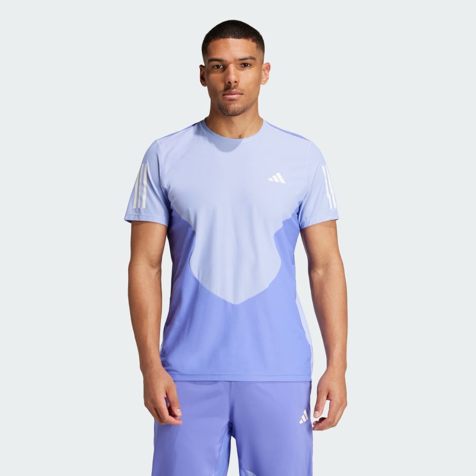 adidas Own the Run Colorblock AEROREADY Tee