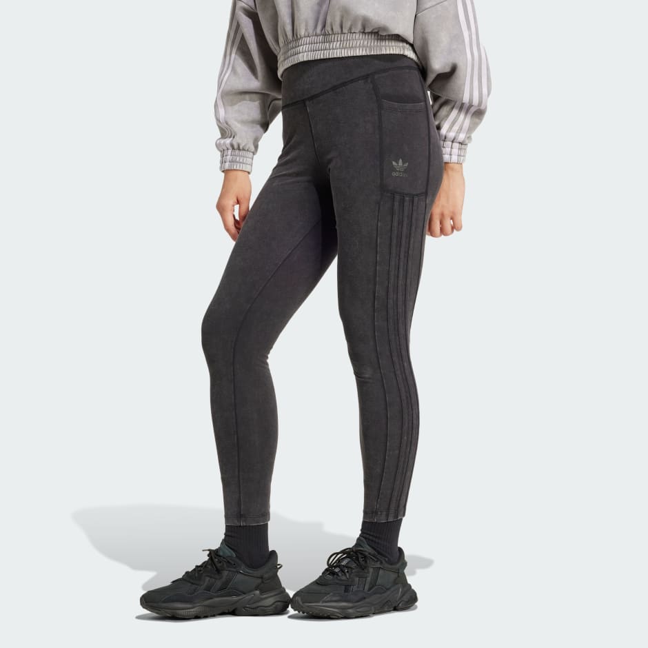 adidas Washed 3-Stripes Leggings