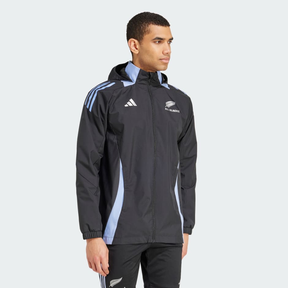 adidas All Blacks Rugby All-Weather Jacket - Image 2