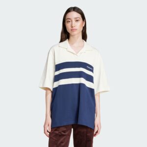 adidas Oversized Short Sleeve Polo Shirt