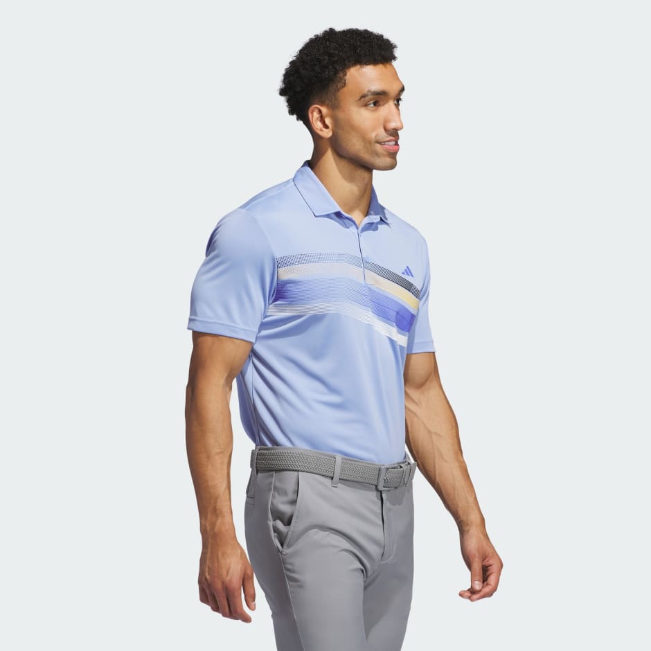 adidas Core Chest Stripe Polo Shirt - Image 2