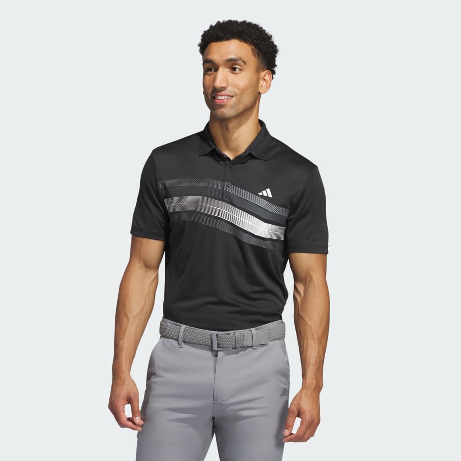 adidas Core Chest Stripe Polo Shirt