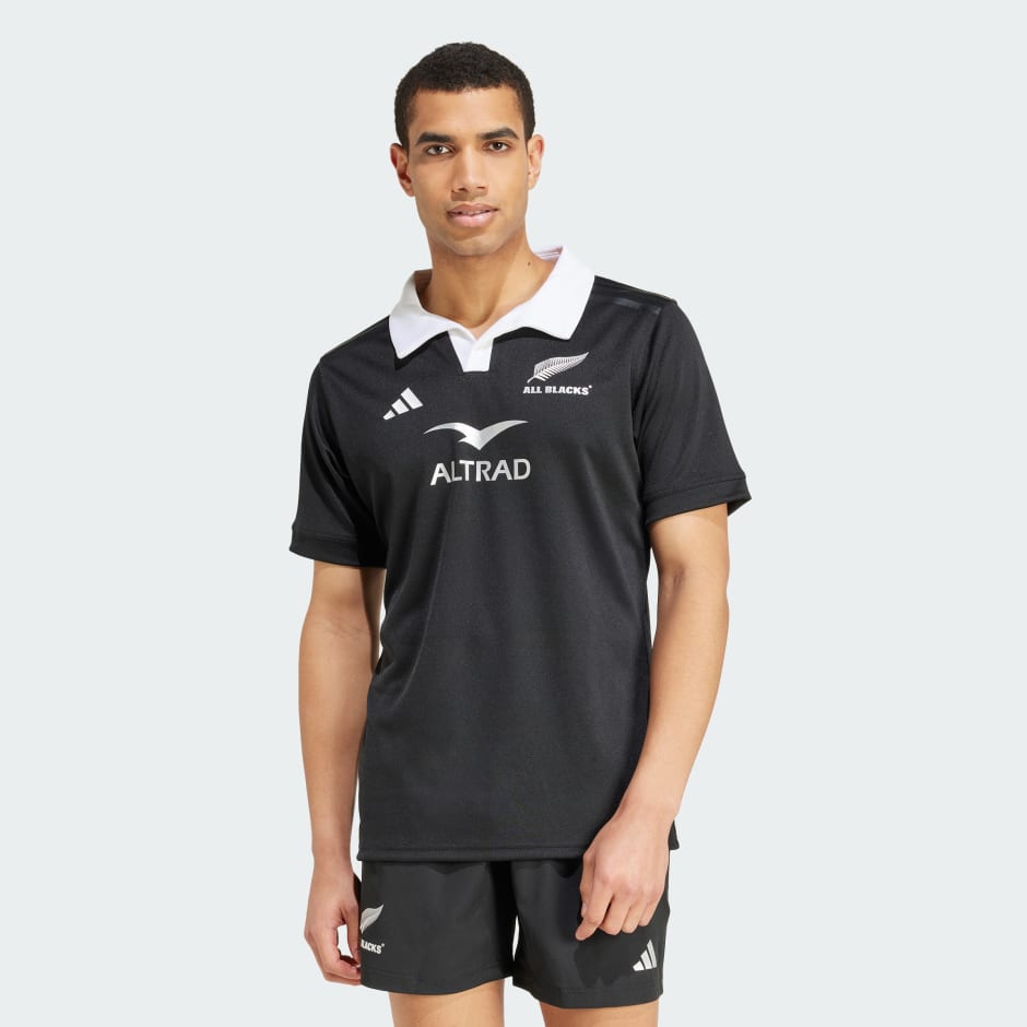 adidas All Blacks Rugby AEROREADY Short Sleeve Jersey