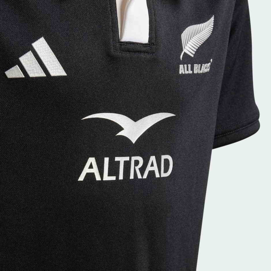 adidas All Blacks Rugby AEROREADY Short Sleeve Jersey - Image 2