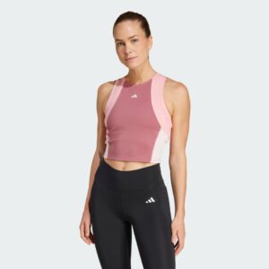 adidas TECHFIT Colorblock Training Crop Tank Top