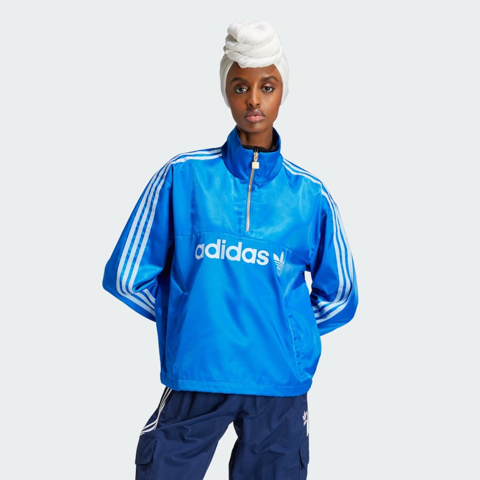adidas Satin Windbreaker