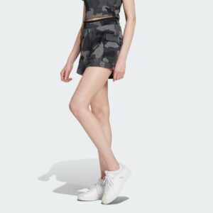 adidas Essentials 3-Stripes Camo-Print Cargo Shorts