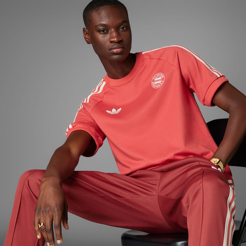 adidas FC Bayern Adicolor Classics 3-Stripes Tee - Image 2