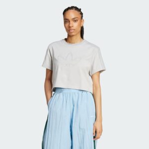 adidas Firebird Trefoil Crop Tee