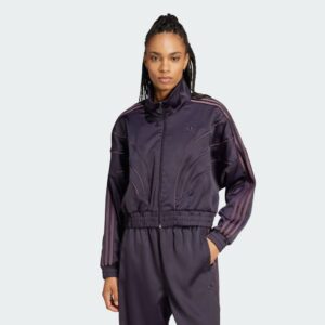 adidas Piping Loose Crop Track Top