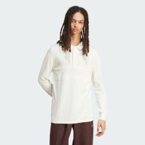 adidas Premium Long Sleeve Polo Shirt