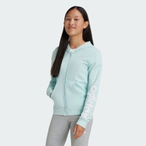adidas Essentials Linear Logo Full-Zip Hoodie