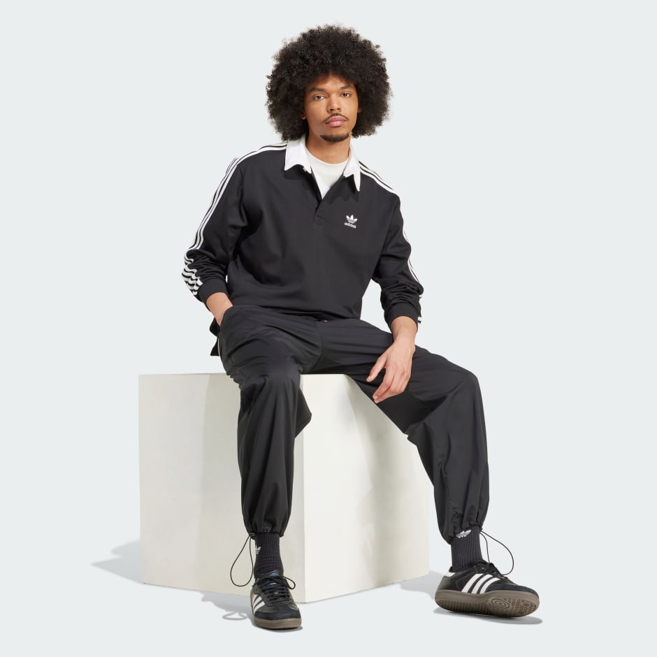 adidas Adicolor Rugby Polo Shirt - Image 2