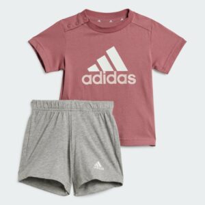 adidas Essentials Organic Cotton Tee and Shorts Set
